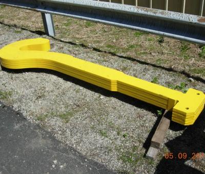 Laminated J-Hook Ladle Beam