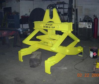 Automatic Whaled Slab Tong